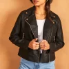 Budget ❤️ JJXX Faux Leather Jacket In Black ???? -De La Creme Fashions Shop unnamed file 176