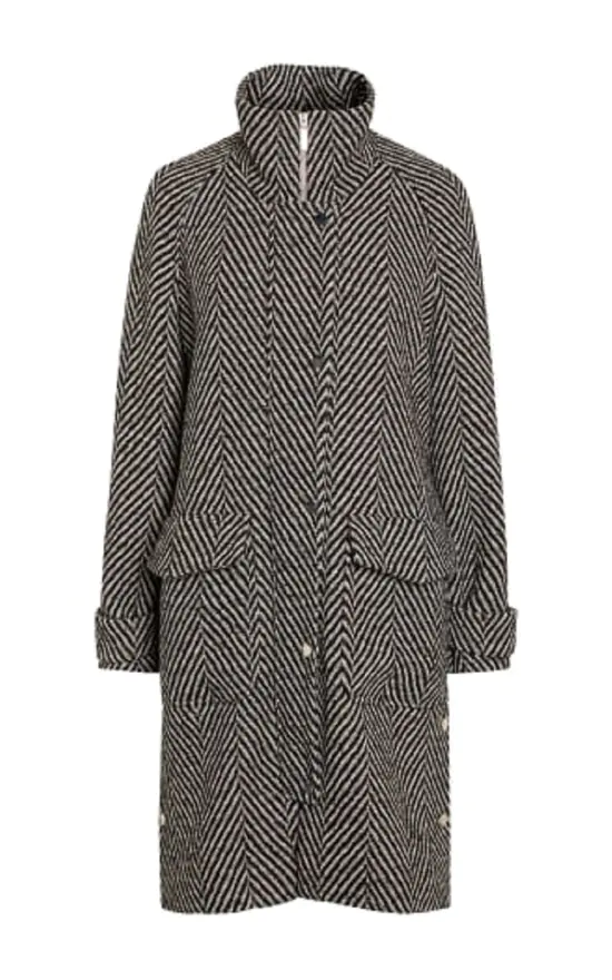 Promo ???? De La Creme Fashions Hillary Check Design Herringbone ???? Coat ???? 6 Promo ???? De La Creme Fashions Hillary Check Design Herringbone ???? Coat ???? - Image 4