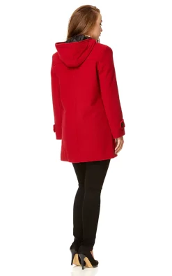 Hot Sale ???? De La Creme Fashions Andrea Red Duffle ???? Coat ???? -De La Creme Fashions Shop unnamed file 1787