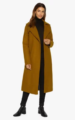 Best Pirce ???? De La Creme Fashions Diana Lime Green Wrap Around Duster ???? Coat ✨