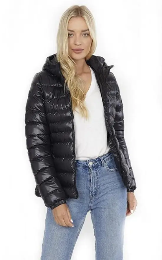 Brand new ???? IKRUSH Everett Padded Jacket With Zip Detail In Black ???? 3 Brand new ???? IKRUSH Everett Padded Jacket With Zip Detail In Black ????