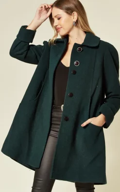 New ???? De La Creme Fashions Lisa Green Wool & Cashmere Swing ???? Coat ???? -De La Creme Fashions Shop unnamed file 1810