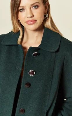 New ???? De La Creme Fashions Lisa Green Wool & Cashmere Swing ???? Coat ???? -De La Creme Fashions Shop unnamed file 1811