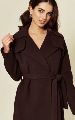 Best Sale ???? De La Creme Fashions Diana Wine Wrap Around Duster ???? Coat ⭐ -De La Creme Fashions Shop unnamed file 1818