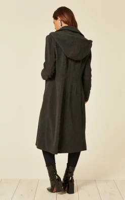 Cheap ???? De La Creme Fashions Beatrice Grey Hooded Mid Length ???? Coat ???? -De La Creme Fashions Shop unnamed file 1824