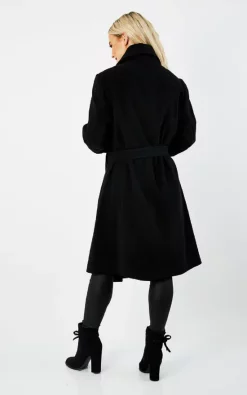 Discount ???? De La Creme Fashions Beverley Black Large Lapel Duster ???? Coat ???? -De La Creme Fashions Shop unnamed file 1827