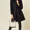 Promo ???? De La Creme Fashions Lisa Navy Wool & Cashmere Swing ???? Coat ???? -De La Creme Fashions Shop unnamed file 1832