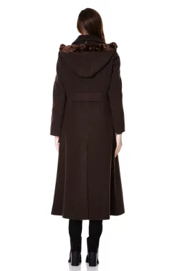 Coupon ???? De La Creme Fashions Chantelle Brown Faux Fur Trim Hooded Long ???? Coat ???? -De La Creme Fashions Shop unnamed file 1841