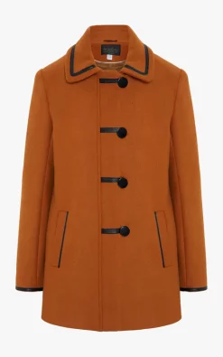 Best reviews of ???? De La Creme Fashions Orange Wool Blend Contrast Trim ???? Coat ???? -De La Creme Fashions Shop unnamed file 1859