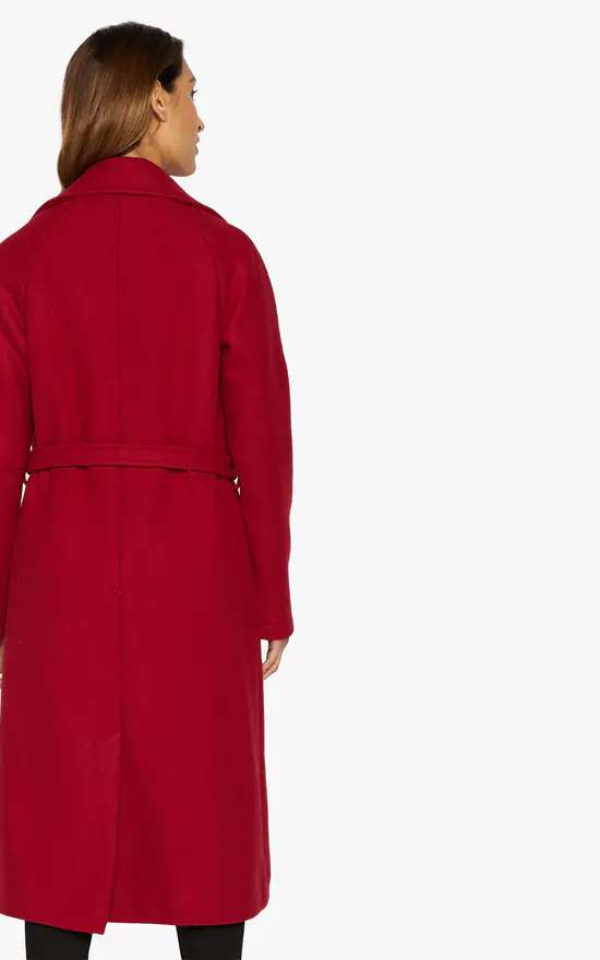 Coupon ✨ De La Creme Fashions Diana Red Wrap Around Duster ???? Coat ???? 5 Coupon ✨ De La Creme Fashions Diana Red Wrap Around Duster ???? Coat ???? - Image 3