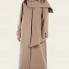 Best reviews of ❤️ De La Creme Fashions Scarpia Camel Wool & Harris Tweed Longline Scarf ???? Coat ????