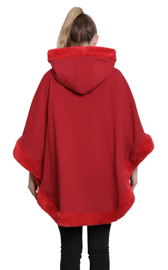 Best reviews of ???? De La Creme Fashions Caitlin Red Faux Fur Lined Hooded Cape ⌛ 5 Best reviews of ???? De La Creme Fashions Caitlin Red Faux Fur Lined Hooded Cape ⌛ - Image 3