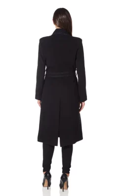 Best Pirce ???? De La Creme Fashions Jennifer Black Cashmere Blend Belted ???? Coat ⌛ -De La Creme Fashions Shop unnamed file 1901