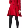 Best Sale ???? De La Creme Fashions Elena Red Wool Blend Fit And Flare Skater ???? Coat ???? -De La Creme Fashions Shop unnamed file 1902