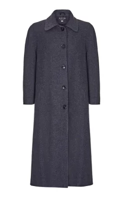 Budget ???? De La Creme Fashions Caroline Grey Oversized Long ???? Coat With Peter Pan Collar ???? -De La Creme Fashions Shop unnamed file 1915