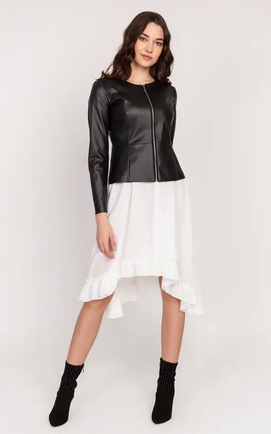 Flash Sale ✔️ Lanti Eco Leather Jacket In Black ???? 3 Flash Sale ✔️ Lanti Eco Leather Jacket In Black ????