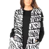 Best reviews of ⌛ LOES House Zebra Print Chevron Soft Faux Fur Leather Panel Gilet In Black And White ???? -De La Creme Fashions Shop unnamed file 247