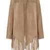 Hot Sale ✨ House Of Dharma The Bardot Suede Jacket Taupe ???? -De La Creme Fashions Shop unnamed file 258