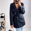 Coupon ???? IKRUSH Imogen Faux Leather Blazer Jacket In Black ✨ -De La Creme Fashions Shop unnamed file 270