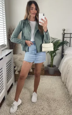 Hot Sale ???? ONLY Faux Leather Biker Jacket In Green ???? 9 Hot Sale ???? ONLY Faux Leather Biker Jacket In Green ???? -De La Creme Fashions Shop unnamed file 275