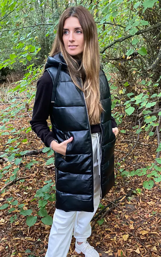 Cheapest ⭐ Mychicwardrobe Jamie Faux Leather Gilet ???? 4 Cheapest ⭐ Mychicwardrobe Jamie Faux Leather Gilet ???? - Image 2