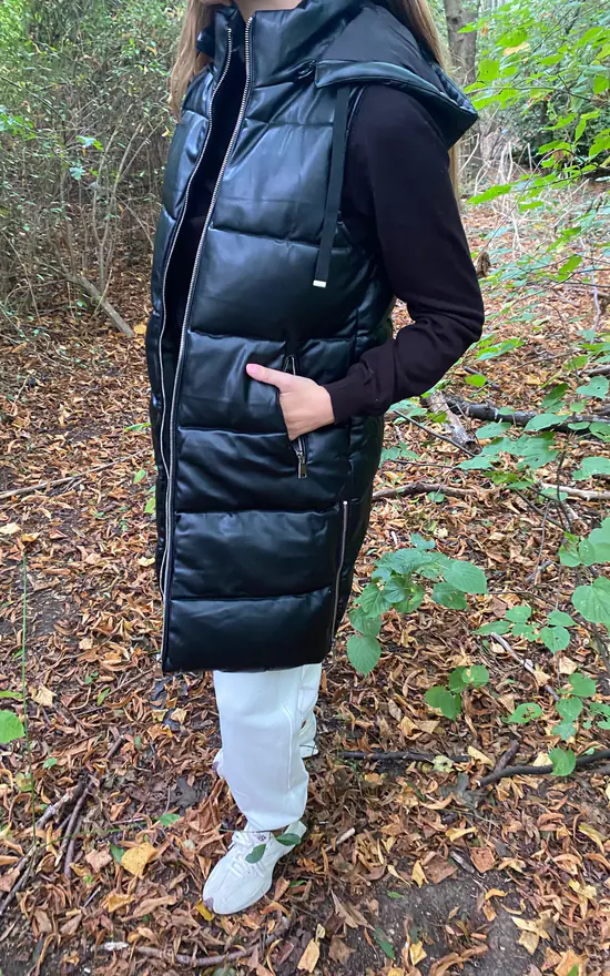 Cheapest ⭐ Mychicwardrobe Jamie Faux Leather Gilet ???? 6 Cheapest ⭐ Mychicwardrobe Jamie Faux Leather Gilet ???? - Image 4