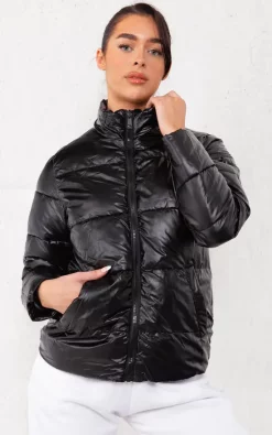 Flash Sale ???? Boutique Store Black Pu Reversible Faux Fur Hooded Puffer Jacket ???? -De La Creme Fashions Shop unnamed file 366