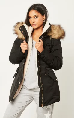 Budget ???? Blue Vanilla Serena Faux Fur Trimmed Parka ???? -De La Creme Fashions Shop unnamed file 376