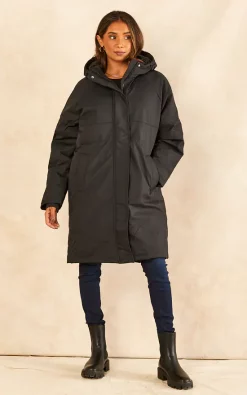 Cheapest ???? JJXX Hooded Parka ???? Coat In Black ???? -De La Creme Fashions Shop unnamed file 379