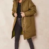 Buy ???? JJXX Hooded Parka ???? Coat In Khaki ⌛ -De La Creme Fashions Shop unnamed file 381