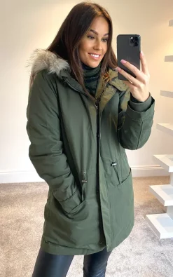 Brand new ⭐ APRICOT Khaki ???? Coat With Removable Padding ???? -De La Creme Fashions Shop unnamed file 427