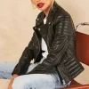 Deals ✔️ BARNEYS ORIGINALS Real Leather Ribbed Asymmetric Biker Jacket In Black ???? 2 Deals ✔️ BARNEYS ORIGINALS Real Leather Ribbed Asymmetric Biker Jacket In Black ???? -De La Creme Fashions Shop unnamed file 48