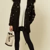 New ???? LOES House Eyelet Faux Fur Parka In Black ⭐ -De La Creme Fashions Shop unnamed file 480