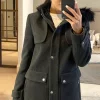 Top 10 ✨ Anastasia Fashions Anastasia Grey Hooded Zip Duffle ???? Coat With Faux Fur Trim ????