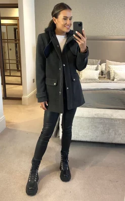 Top 10 ✨ Anastasia Fashions Anastasia Grey Hooded Zip Duffle ???? Coat With Faux Fur Trim ???? -De La Creme Fashions Shop unnamed file 486