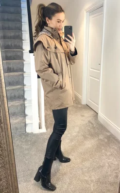 Buy ✔️ Anastasia Fashions Beige ???? Womens Waterproof Stormwear Walking Rain Jacket ???? -De La Creme Fashions Shop unnamed file 501