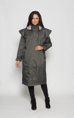 Promo ???? Anastasia Fashions Anastasia Khaki Waterproof Storm Wear Walkers Rain ???? Coat ✔️