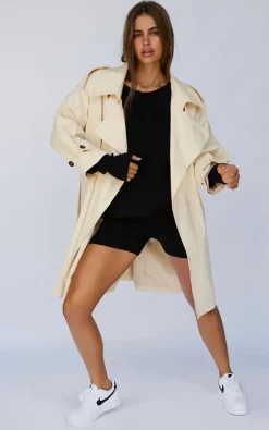 Wholesale ???? SNDYS Cream Trenchcoat ????