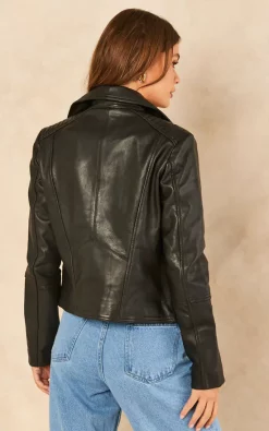 Promo ???? Barneys Originals Belina Real Leather Biker Jacket ???? 9 Promo ???? Barneys Originals Belina Real Leather Biker Jacket ???? -De La Creme Fashions Shop unnamed file 55