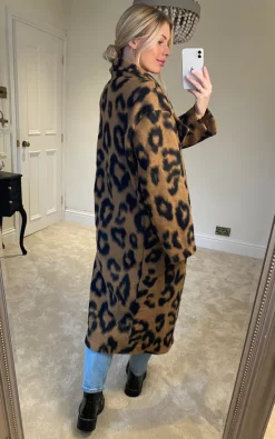 Best deal ✔️ Kit And Kaboodal Bristol Animal Print ???? Coat Black ???? -De La Creme Fashions Shop unnamed file 560