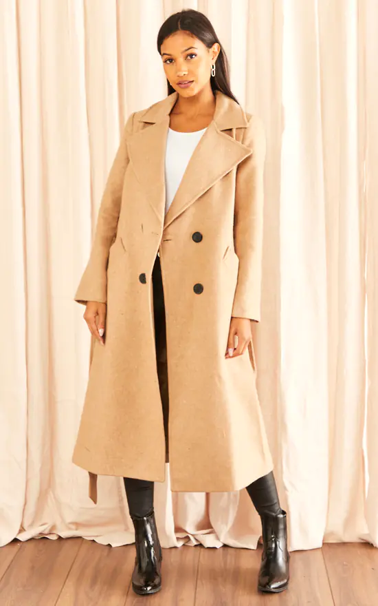 Deals ???? Jenerique Sketch ???? Coat In Camel ???? 4 Deals ???? Jenerique Sketch ???? Coat In Camel ???? - Image 2