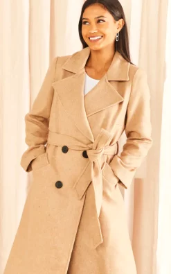 Deals ???? Jenerique Sketch ???? Coat In Camel ???? 8 Deals ???? Jenerique Sketch ???? Coat In Camel ???? -De La Creme Fashions Shop unnamed file 566