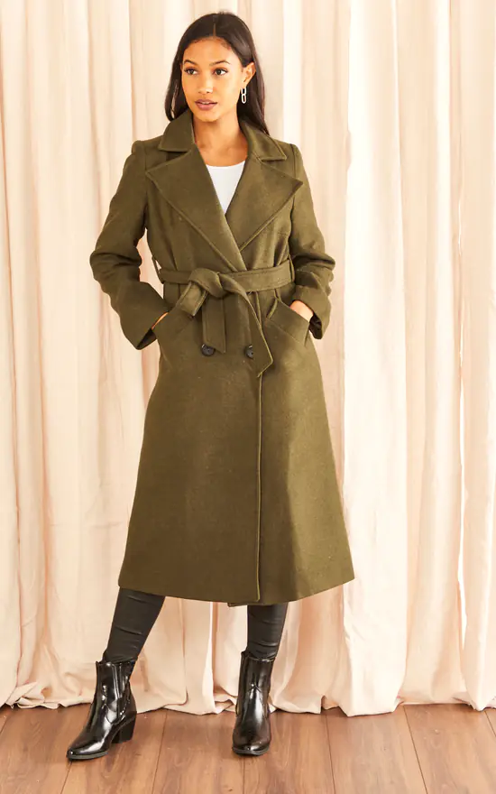 Buy ???? Jenerique Sketch ???? Coat In Khaki ???? 4 Buy ???? Jenerique Sketch ???? Coat In Khaki ???? - Image 2