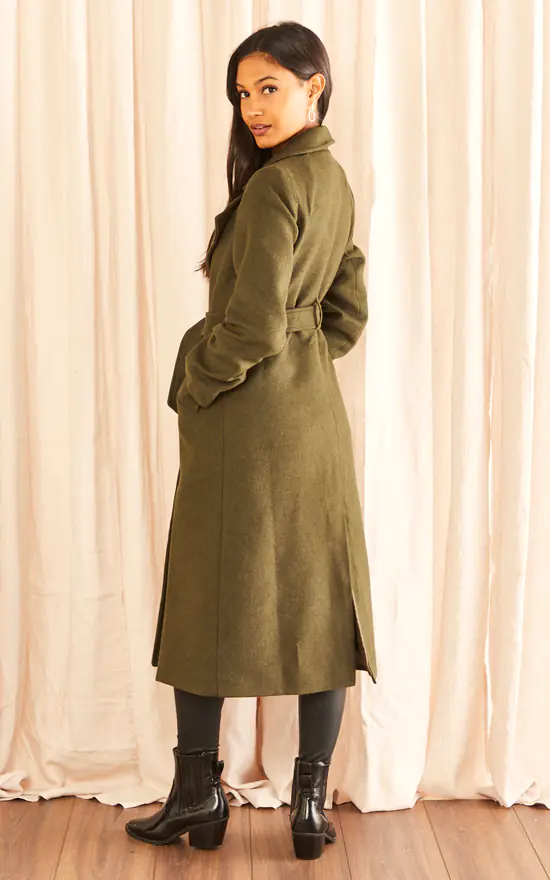 Buy ???? Jenerique Sketch ???? Coat In Khaki ???? 6 Buy ???? Jenerique Sketch ???? Coat In Khaki ???? - Image 4