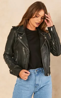 Top 10 ???? Barneys Originals Washed Leather Biker Jacket ???? -De La Creme Fashions Shop unnamed file 58