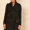 Promo ???? Anastasia Fashions Black Belted Wrap Wool Winter ???? Coat ???? -De La Creme Fashions Shop unnamed file 614
