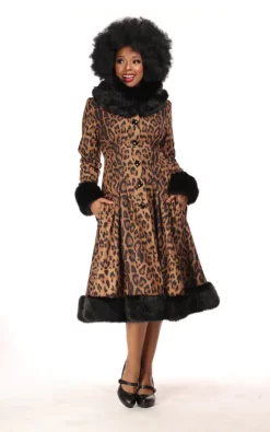 Coupon ???? Collectif Pearl Leopard Print Swing ???? Coat ????