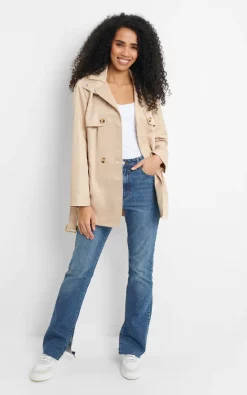 Flash Sale ⭐ Threadbare Stone Trench ???? Coat ✨ -De La Creme Fashions Shop unnamed file 631