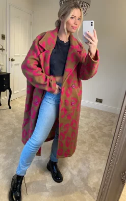 Promo ???? Kit And Kaboodal Bristol Animal Print ???? Coat Pink ???? -De La Creme Fashions Shop unnamed file 634