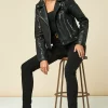 Best Sale ???? Noisy May Leather Look Biker Jacket In Black ???? -De La Creme Fashions Shop unnamed file 64